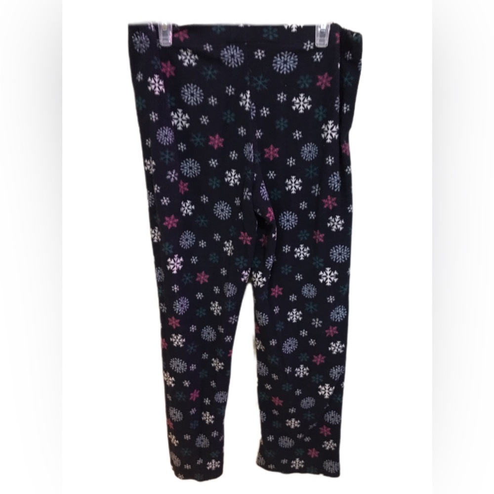 Snowflake Patterned Adult Pajamas - Picture 3 of 3
